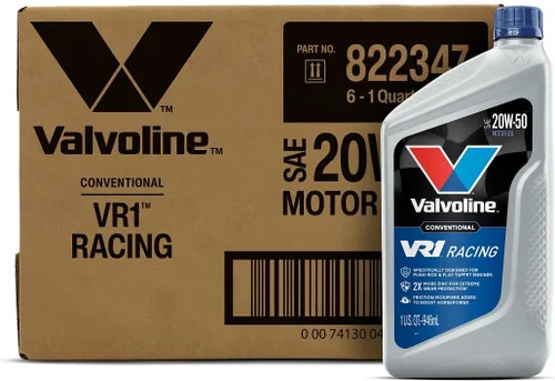 Miniatura 20 de Aceite de motor Valvoline VR1 Racing SAE 10W-30, 1 cuarto de galón