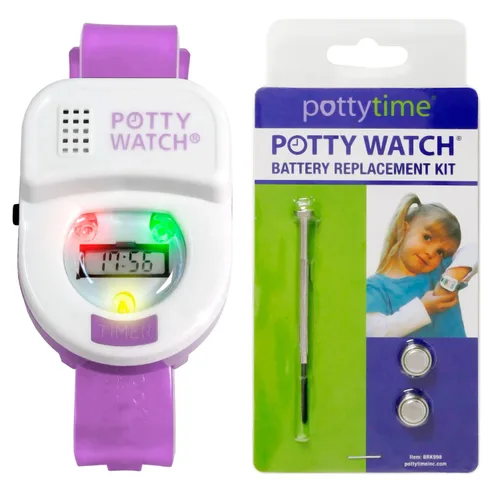 Miniatura 8 de Reloj recordatorio de hora para ir al baño para niños, talla única , Azul