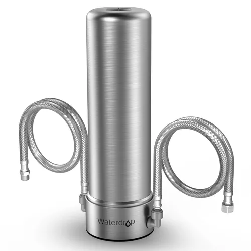 Waterdrop 10UB-MZ Sistema de filtro de agua de remineralización debajo del fregadero con grifo dedicado, certificado NSF/ANSI 42, conectores de 3/8