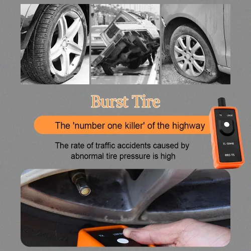 Miniatura 4 de Herramienta de reaprendizaje TPMS, sensor de sistema de monitor de presión de neumáticos automático, EL-50448 Herramienta de reinicio de activación