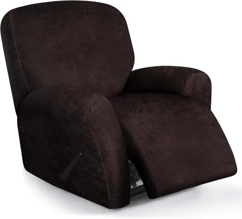 Miniatura 57 de molasofa Fundas de cuero para sillas reclinables, fundas para sillas reclinables grandes para silla reclinable, 4 piezas, fundas lavables que se