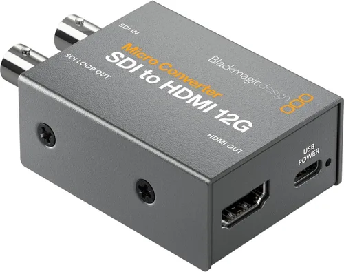 Blackmagic Design Micro Convertidor SDI a HDMI 12G