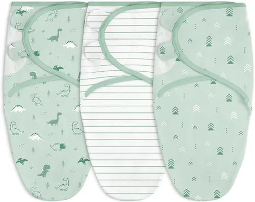 Miniatura 17 de Manta para bebé, 0-3 meses, saco de dormir de algodón con brazos, mantas para recién nacido
