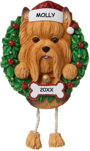 Miniatura 22 de Adorno de Navidad personalizado para mascotas de raza de perro (Beagle)