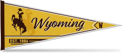 Miniatura 147 de Rico Industries NCAA Banderín Clásico de Fieltro para Decoración de Pared de 12" x 30" - Ideal para Decoración del Hogar/Dormitorio/Cueva de Hombre