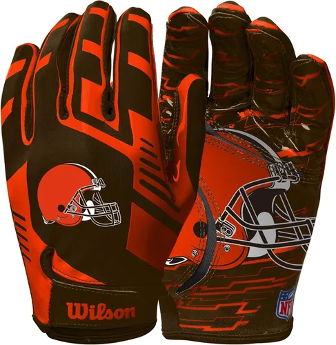 Miniatura 40 de Wilson NFL - Guantes de fútbol americano con ajuste elástico, tallas para jóvenes y adultos
