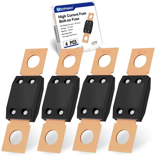Miniatura 9 de Fusible MEGA AMG de 200 amperios, 4 fusibles ANM automotrices de alta corriente para automóviles, camiones, autobuses, barcos y equipos industriales
