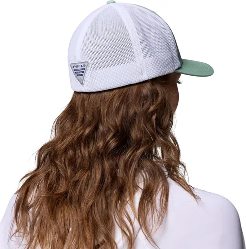 Miniatura 326 de Columbia - Gorra de malla con bandera con árboles unisex para adultos, corona alta
