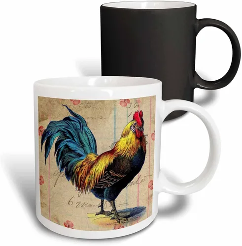 Miniatura 8 de 3dRose Taza, 11oz, Rojo/Blanco, taza_108229_5