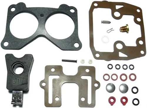 Johnson Evinrude - Kit de carburador con flotador V4 85 88 90 100 115 125 135 140 Hp V6 150 155 175 185 200 235 CV sustituye a 18-7046 Leer