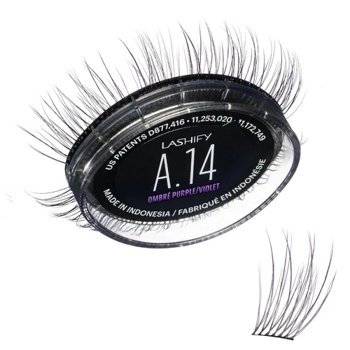 Miniatura 17 de Lashify Amplify - Extensiones de pestañas Gossamer de 0.47 pulgadas, color ceniza, pestañas postizas para un aspecto natural
