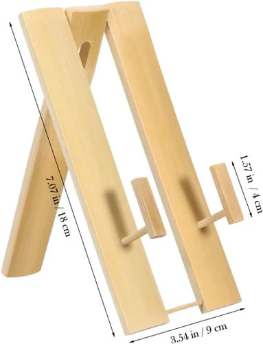 Miniatura 7 de FOMIYES Soporte para ventilador japonés, estante plegable decorativo para almacenamiento y organización en el hogar, 5.51 x 2.95 x 1.57 pulgadas