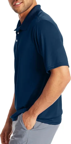Miniatura 3 de Hanes playera estilo polo Cool DRI para hombres