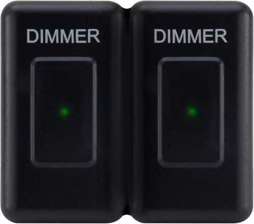 Miniatura 2 de Interruptor de atenuación RecPro Interruptor de atenuación táctil de 12V para RV Compatible con bombillas LED, incandescentes o halógenas (doble)