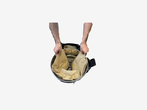Miniatura 5 de Paquete de 5 bolsas de repuesto para aspiradora de 6 a 10 galones compatibles con aspiradora húmeda/seca DXVA19-4101