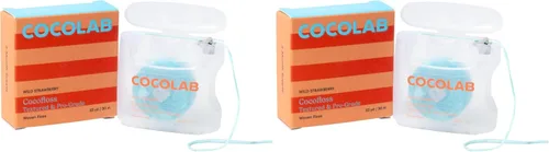 Miniatura 16 de Cocolab Hilo dental tejido, cuidado bucal diseñado por dentistas, aroma a coco, encerado, expandible, vegano, hilo dental amigable para niños