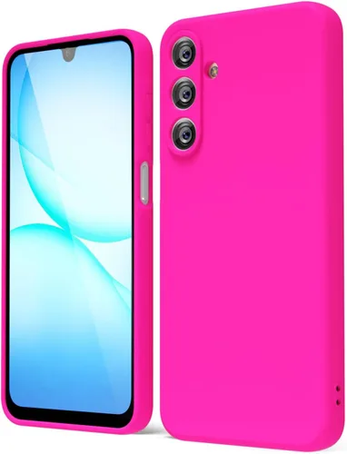 Miniatura 172 de oakxco Funda para teléfono Samsung Galaxy A12 con agarre de silicona líquida, linda delgada fina suave cubierta de gel de goma TPU lisa para mujeres