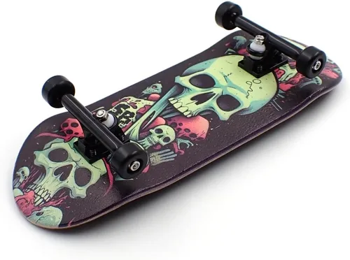 Miniatura 8 de SPITBOARDS® Fingerboard Pro Trucks de 1.339 in, tuercas de bloqueo reales, bujes de uretano con junta tórica de goma, gancho optimizado, ancho 1.339