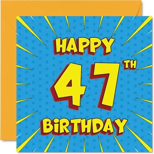 Miniatura 25 de Divertidas tarjetas de cumpleaños 42 para hombres y mujeres, libro de cómics, tarjeta de feliz cumpleaños para hermana, niñera, abuelo, papá, papá