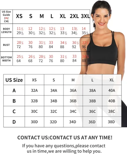 Miniatura 6 de RUNNING GIRL - Brasier deportivo con tirantes delgados para mujer, brasier de yoga con soporte medio, copas extraíbles y espalda cruzada sexy