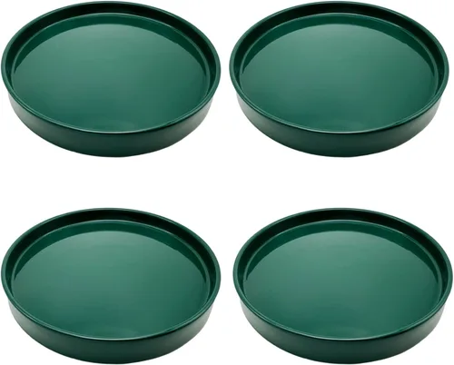 Miniatura 17 de Yukfona - 2 bandejas de cerámica para macetas, bandejas de 4 5 6 7 8 9 10 11 12 13 pulgadas para interior y exterior, resistente, duradera, base