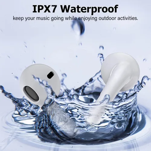 Miniatura 3 de Auriculares inalámbricos Bluetooth 36H Bluetooth 5.0 con funda de carga inalámbrica, IPX6 Auriculares intraurales impermeables con control táctil