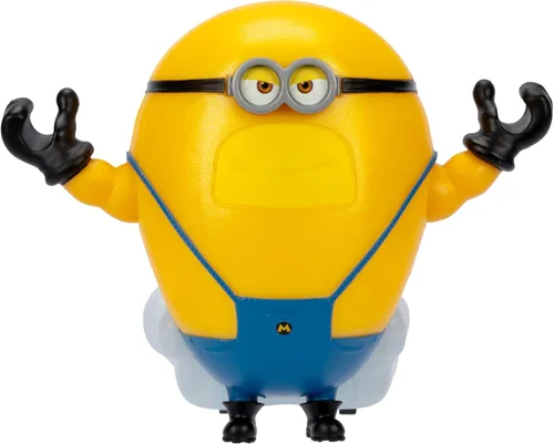 Miniatura 7 de Minions Despicable ME 4 Speed Burst Mega Dave Figura de acción Tira de atrás al Mega Dave para una explosión de velocidad Colecciona todas las 5
