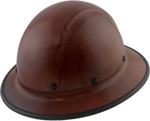 Miniatura 14 de Wolfjaw - Casco duro de fibra de vidrio de ala completa con suspensión de trinquete de 8 puntos, añade bordes y bolsa