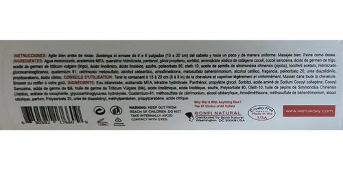 Miniatura 5 de Wet N Wavy Vitamina E Acondicionador sin enjuague 12 Oz