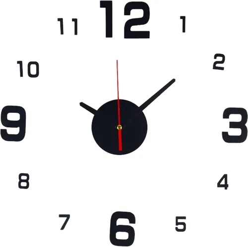 Miniatura 11 de OceeK Reloj de pared, silencioso sin tictac, moderno reloj de pared pequeño de 8 pulgadas, reloj analógico clásico de cuarzo de calidad, funciona