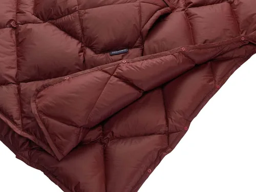 Miniatura 3 de Therm-a-Rest Honcho Poncho Down Manta de Camping Vestible Borgoña