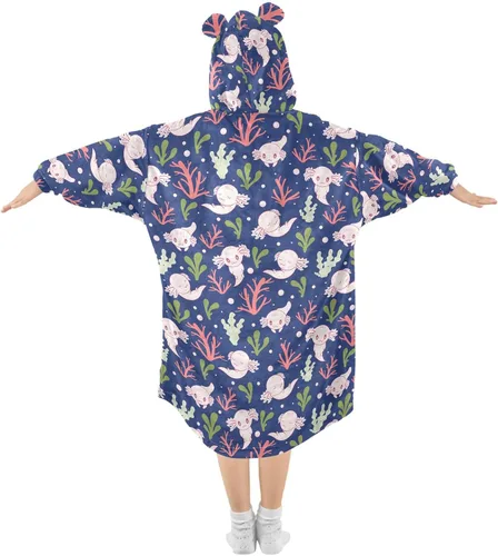 Miniatura 2 de Mantas para niños, súper suaves, cálidas, acogedoras, de gran tamaño, con bolsillo, regalos de 3 a 14 años para niños y niñas y adolescentes Lindo