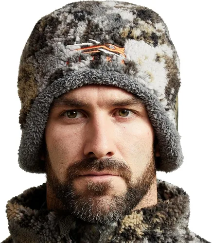 Miniatura 2 de SITKA Gear Fanatic Windstopper - Gorro de caza con aislamiento transpirable y cola blanca elevada para hombre