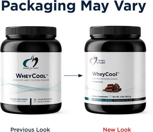 Miniatura 5 de Designs for Health WheyCool - Suplemento de proteína de suero de leche alimentada con pasto con 0.71 onzas de proteína, puede apoyar a atletas