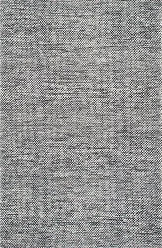 Miniatura 8 de nuLOOM Alessi - Alfombra decorativa de algodón sólido de granja, 2 x 3, color gris