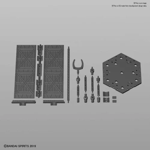 Miniatura 2 de 30 MM: #01 Personalizar la base de la escena, espíritus Bandai 30 MM