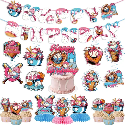 Miniatura 38 de 35 decoraciones de cumpleaños con texto en inglés "Isn't She Onederful", decoraciones de primer cumpleaños para niñas, fácil instalación, incluye