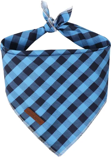 Miniatura 29 de Unique Style Paws Bandanas para perros, 1 unidad, lavables, de algodón, triangular, para otoño, con margaritas de abeja, para perros y gatos
