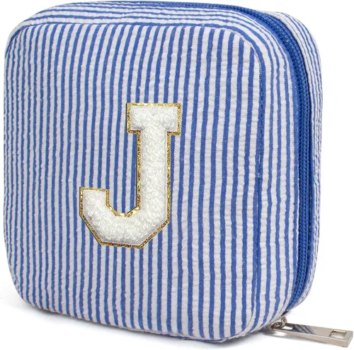 Miniatura 35 de KOTORA Bolsa de Maquillaje Inicial, Bolsa de Viaje de Artículos de Aseo, Bolsa de Maquillaje Transparente, Bolsas de Cosméticos Organizadoras