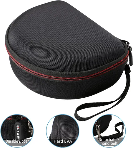 Miniatura 3 de LTGEM - Funda compatible con auriculares Sony MDR7506 Professional de diafragma grande, color negro (solo funda)