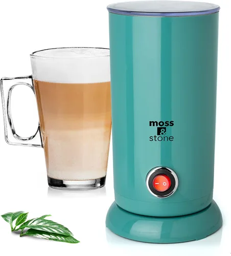 Miniatura 9 de Moss & Stone Espumador Eléctrico de Leche para Arte de Lata, Máquina Eléctrica para Cappuccino y Calentador de Leche, Fabricante de Espuma Caliente