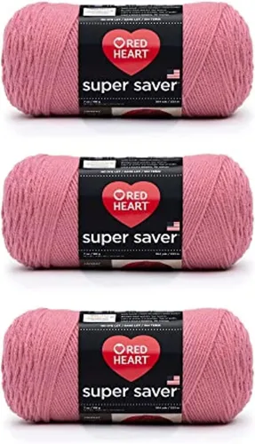 Miniatura 135 de Red Heart Hilo Super Saver, paquete de 3, estampado artístico, 3 unidades Estampado De Artista