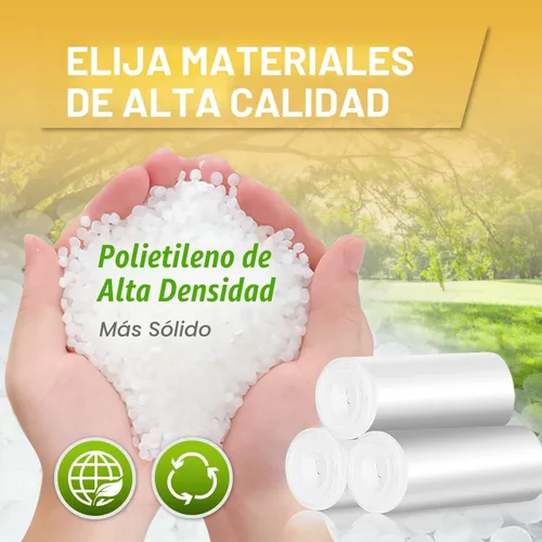 Miniatura 4 de 105 unidades de bolsas de basura pequeñas, 15 litros, bolsas de basura de 4 galones para papelera - bolsas de basura sin perfume para baño, cocina