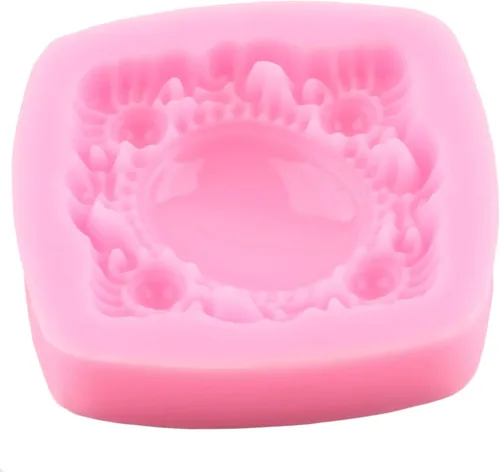 Miniatura 9 de ZiXiang Broche de diamantes de perlas de silicona para decoración de pasteles, decoración de pasteles, pasta de azúcar, pasta de semen, chocolate