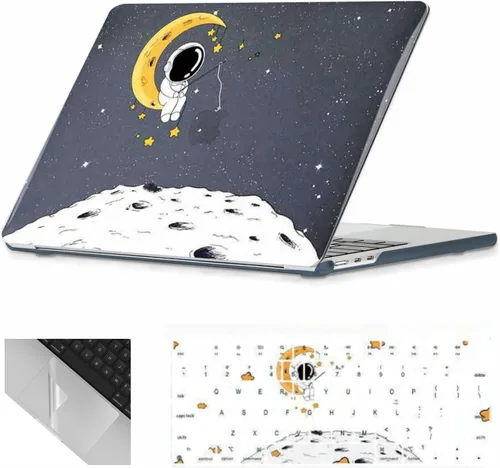 Miniatura 16 de Se7enline Funda compatible con MacBook Air de 15 pulgadas M4 M3 M2 2025 2024 2023 de 15.3 pulgadas con MacBook Air A2941/A3114/A3241 funda rígida
