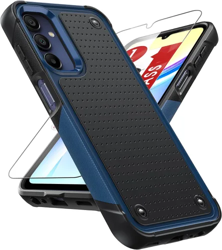 Miniatura 41 de LeYi Funda para Galaxy S21 FE-5G: Funda Samsung S21 FE con protector de pantalla, doble capa protectora de policarbonato duro y TPU suave Android