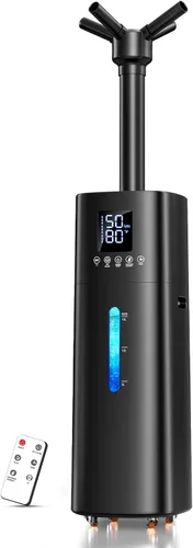 Humidificador Nexva de 15L/4Gal para Habitación Grande, Neblina de 600mL/h, Cobertura de 1200 pies², Control Automático de Humedad, Tiempo de