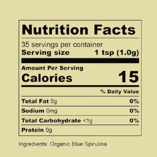 Miniatura 8 de Eleven TLC, polvo de espirulina azul orgánica, sin sabor, superalimentos, vitaminas y minerales, espirulina azul en polvo, proteína vegetal, sin