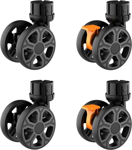 Miniatura 46 de FELICON SELORSS Carro de Utilidad Plegable Carro de Mano Plegable con Mango Telescópico de Plástico Resistente Cesta Plegable de 4 Ruedas Giratorias