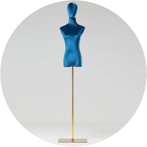 Miniatura 10 de Adjustable Female Dress Form Mannequin Torso with Metal Stand, Armless Size M, White – Perfect for Clothing Store Display, Tailoring, Fashion Design
